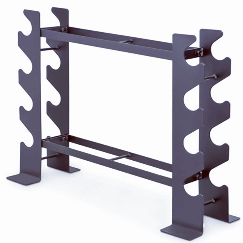 Dumbbell Rack Stand ချိန်ညှိနိုင်သော Hex Dumbbell Rack Stand အလေးချိန်ရုတ်သိမ်းခြင်း Fitness Rack Stand