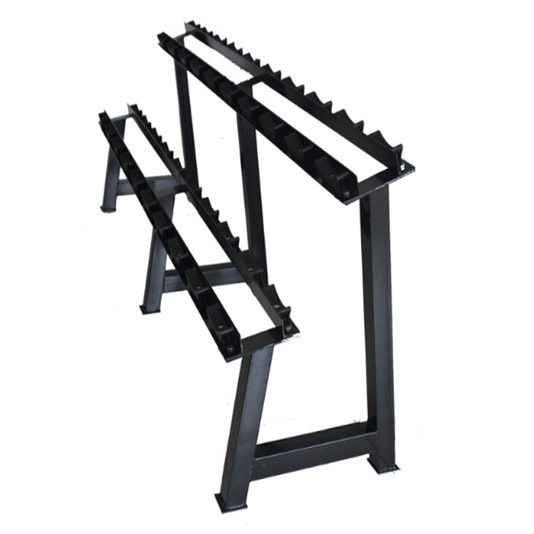 HEX Dumbbell Storage Rack Gym စက်ပစ္စည်း Hex Dumbbell Set Rack အတွဲဆယ်ခု